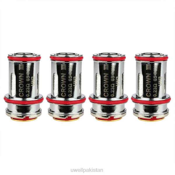 UWELL Balochistan - UWELL CROWN 3 کنڈلی (4 پیک) 604294 un2 میش 0.23 اوہم