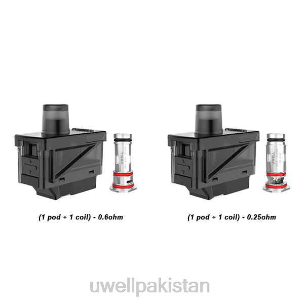 UWELL Balochistan - UWELL HAVOK V1 coil pod 1 pod + 1 coil سیٹ کریں۔ 6042274 0.25 اوہم