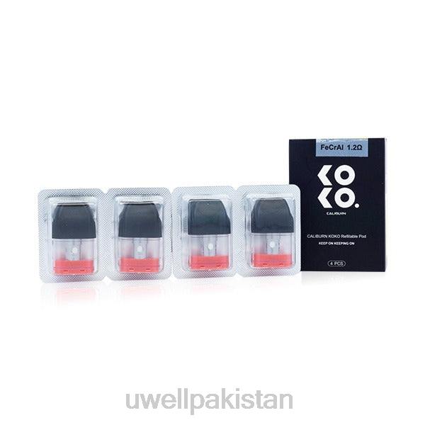 UWELL Karachi - UWELL CALIBURN KOKO پھلیاں (4 پیک) 604295 1.2 اوہم