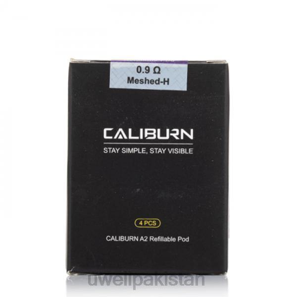 UWELL Pakistan - UWELL CALIBURN A2 متبادل پھلی | 4 پیک 60421 fecral un2 meshed-h 0.9ohm