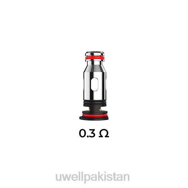UWELL Price In Pakistan - UWELL PA متبادل کنڈلی 604282 0.3 اوہم (4 پیک)