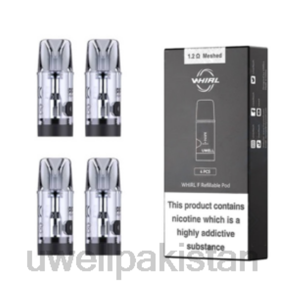UWELL Vape Flavours - UWELL WHIRL F پھلیاں (4 پیک) 6042198 1.2 اوہم