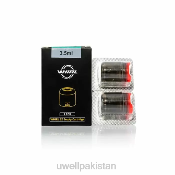 UWELL Vape Flavours - UWELL WHIRL S2 کارتوس (3.5 ملی لیٹر) (2 پیک) 6042248 3.5 ملی لیٹر