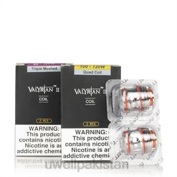 UWELL Vape For Sale - UWELL VALYRIAN 2 متبادل کنڈلی (2 پیک) 604230 un2-3 ٹرپل میش 0.16ohm