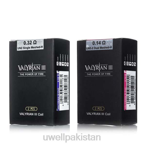 UWELL Vape For Sale - UWELL VALYRIAN 3 متبادل کنڈلی | 2 پیک 604220 fecrai 0.14ohm