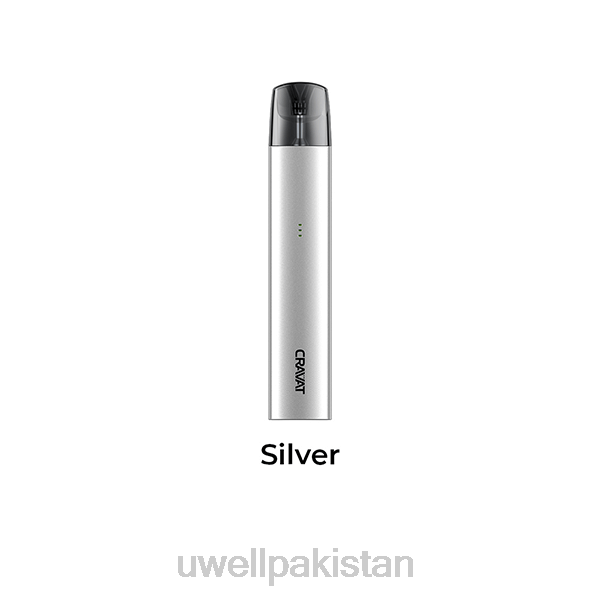 UWELL Vape Disposable - UWELL CRAVAT پھلی کا نظام 604279 چاندی